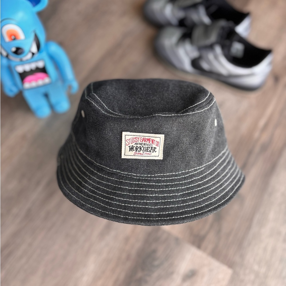 Stussy Canvas Work-gear Bucket Hat